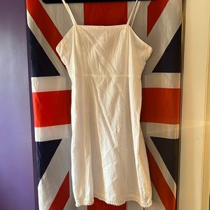 Pineapple White Dress